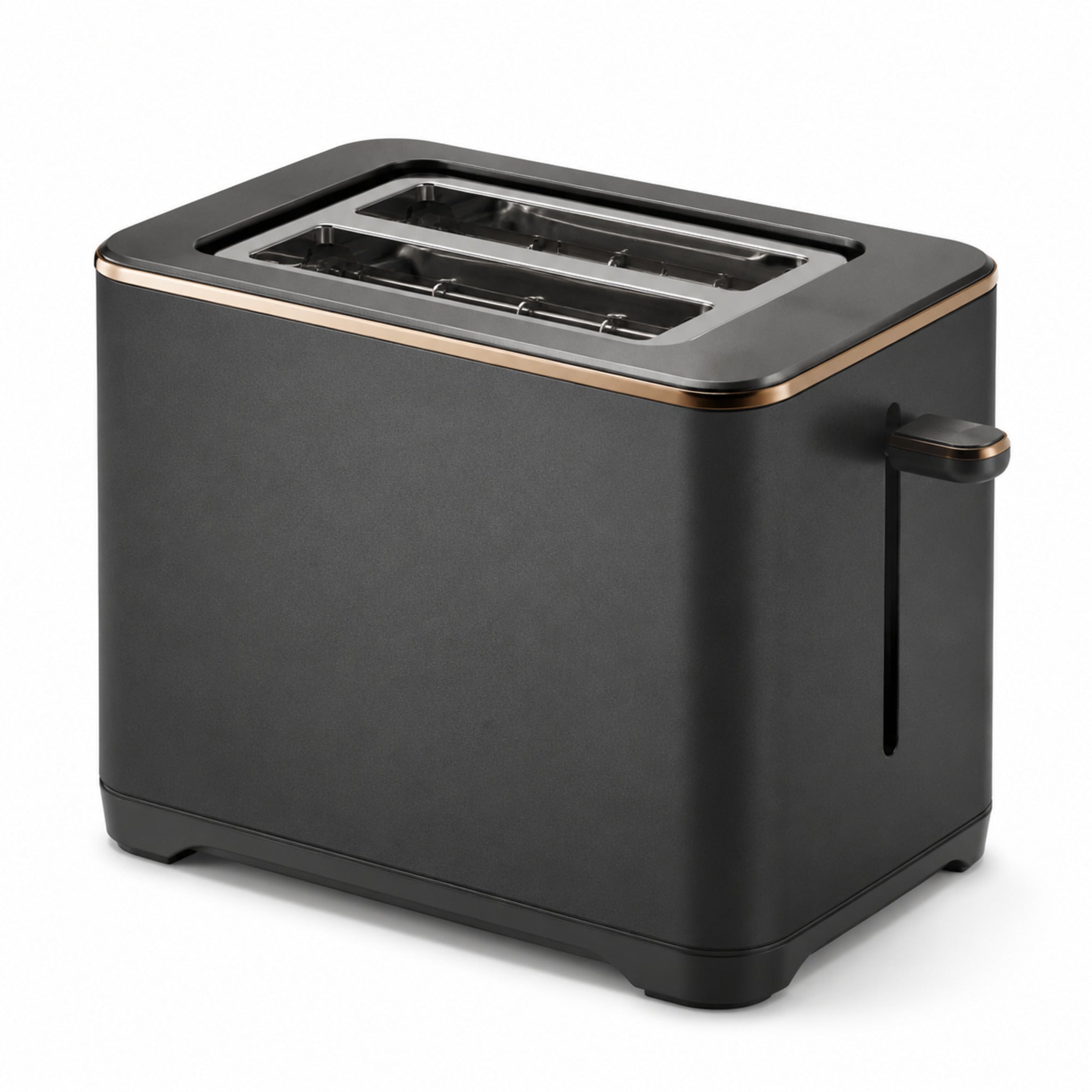 Grille-pain Vanta 2 fentes – Toaster noir graphite premium