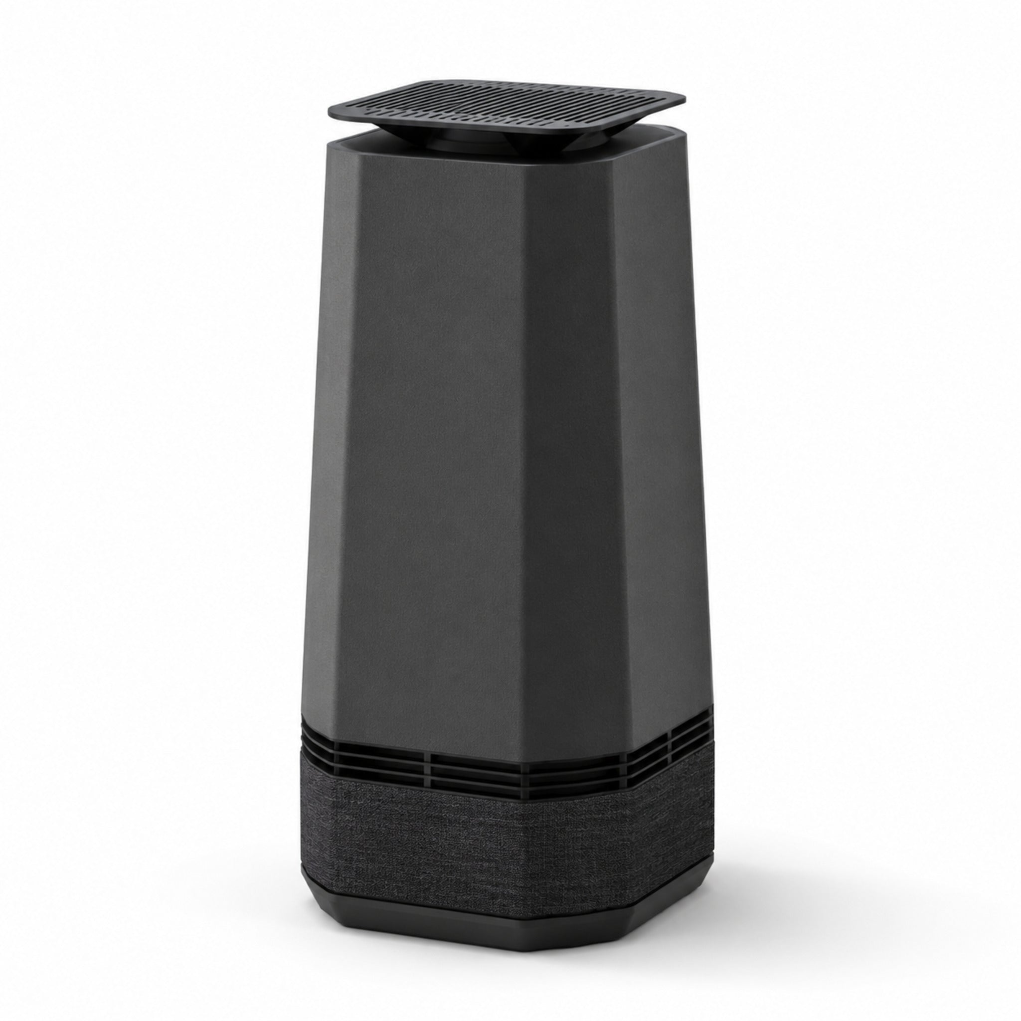 Purificateur d’air Basalte – Filtration compacte design graphite