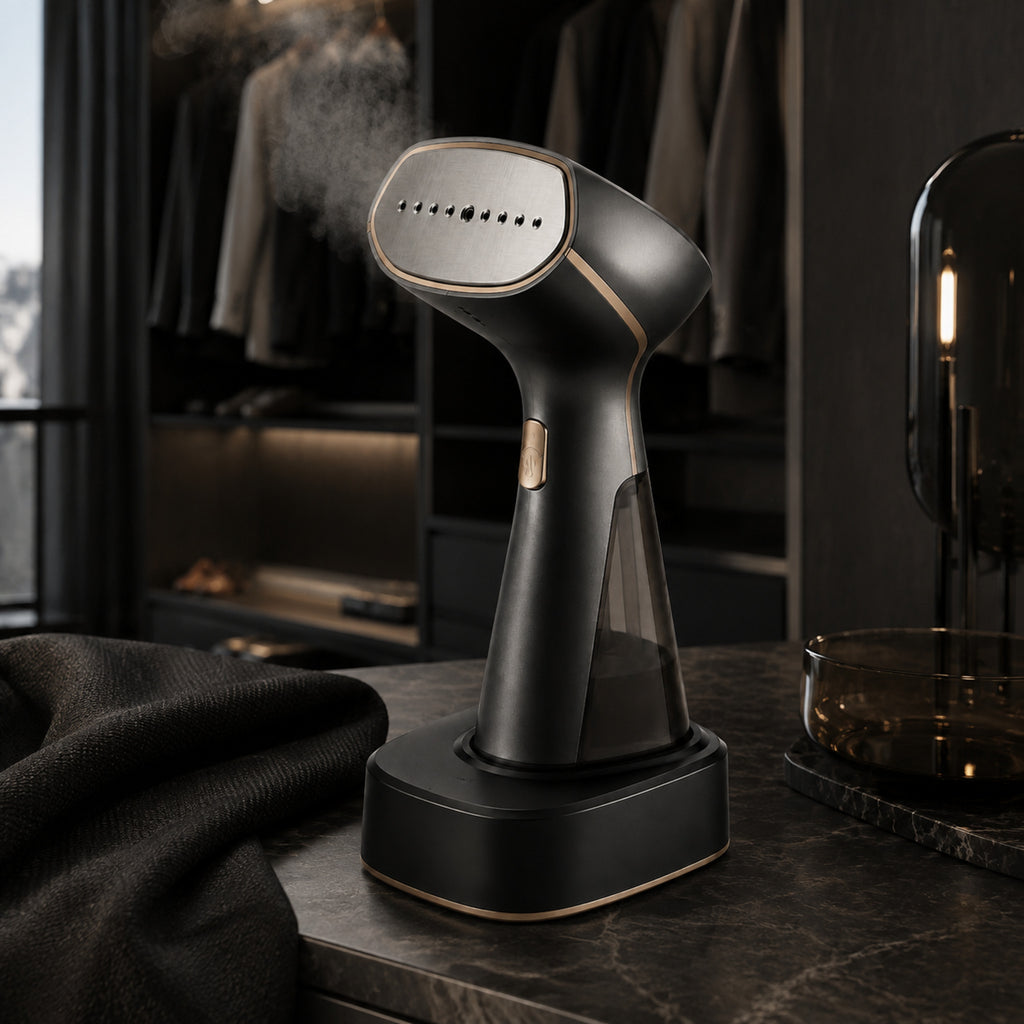 Défroisseur vapeur Velours – Steamer à main avec base