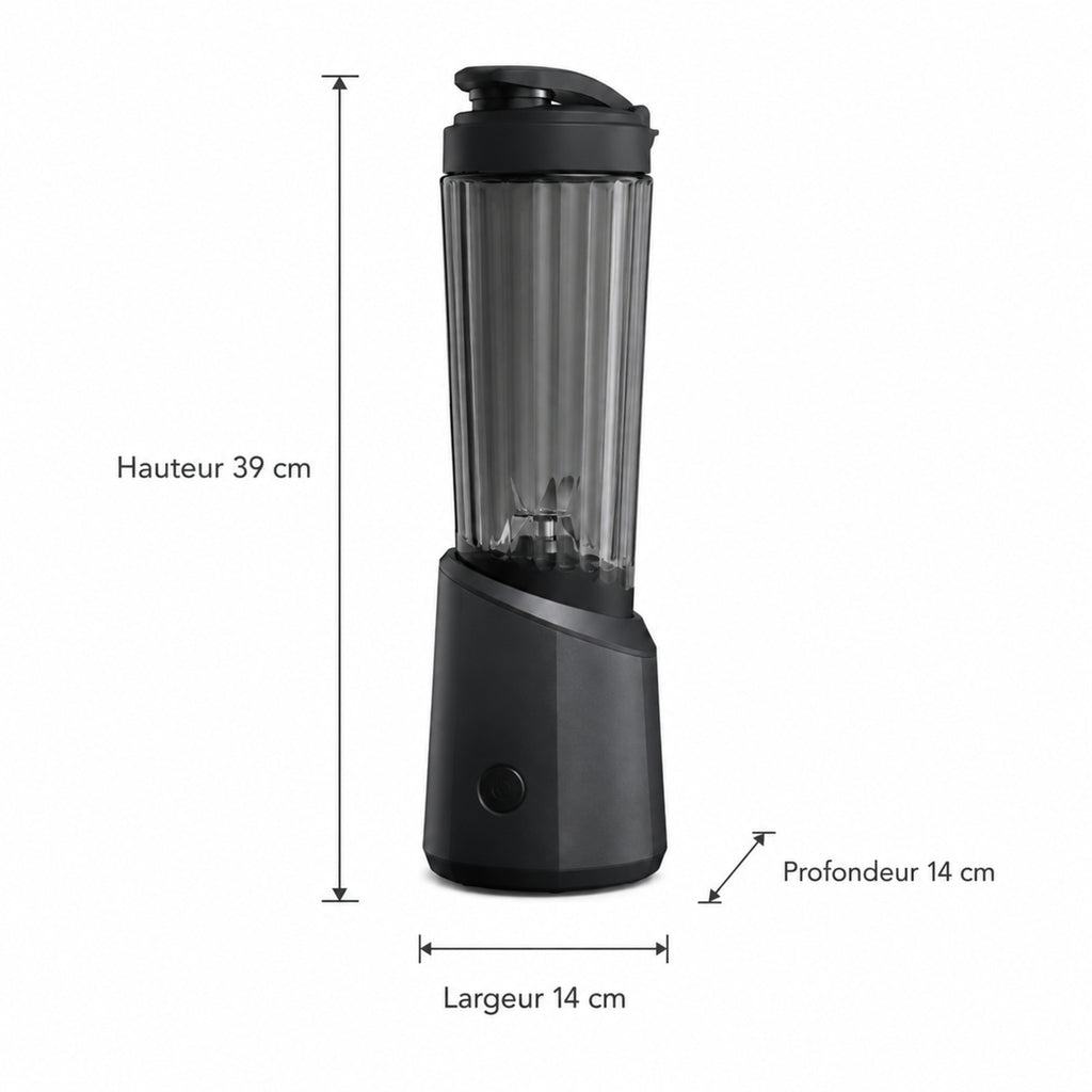 Mixeur compact Graphite – Blender individuel avec gourde