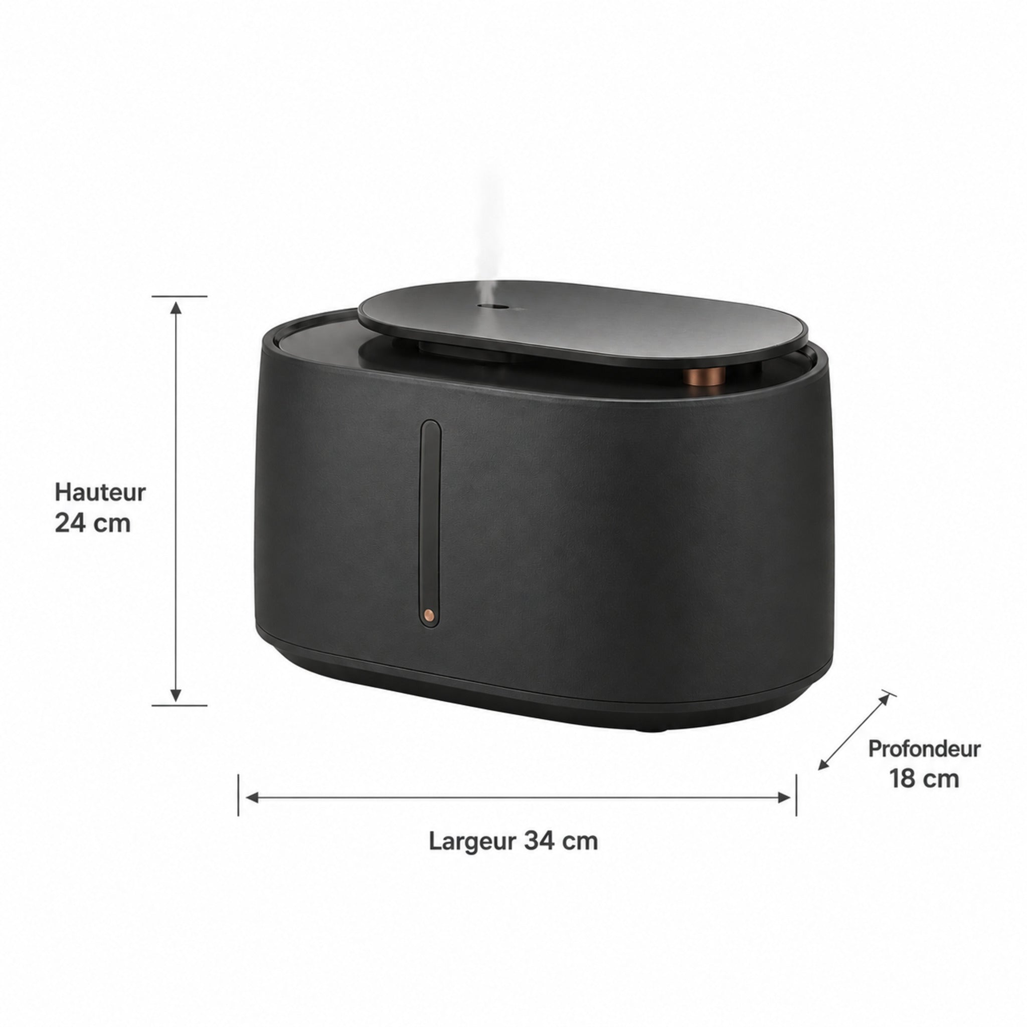 Humidificateur ultrasonique Onyx – Brume froide silencieuse
