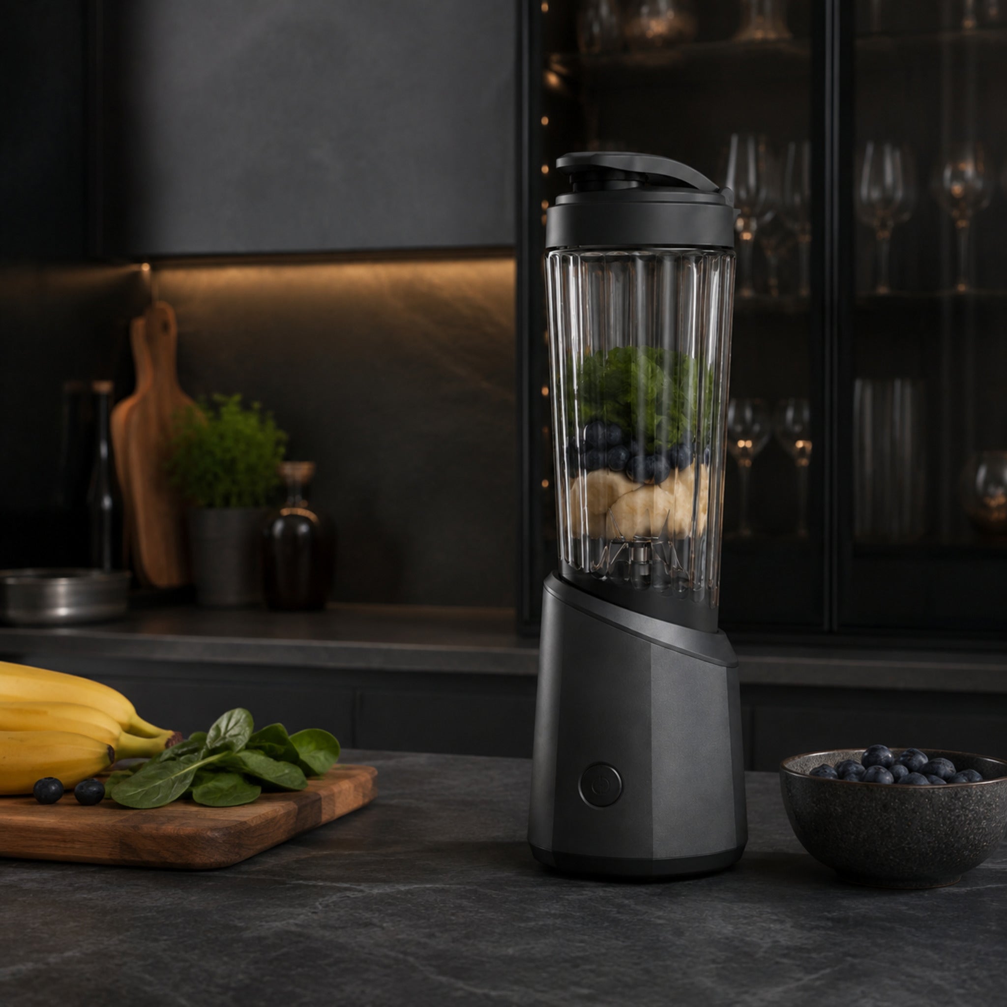Mixeur compact Graphite – Blender individuel avec gourde