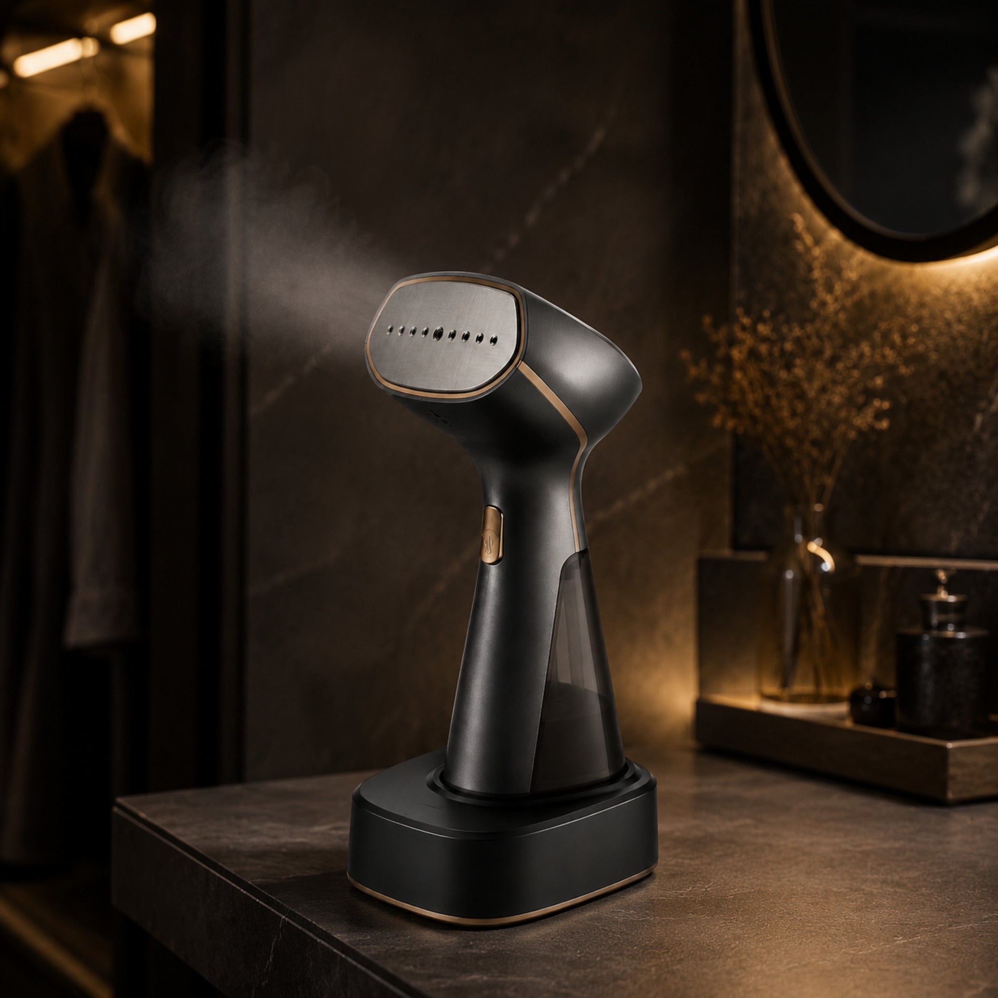 Défroisseur vapeur Velours – Steamer à main avec base
